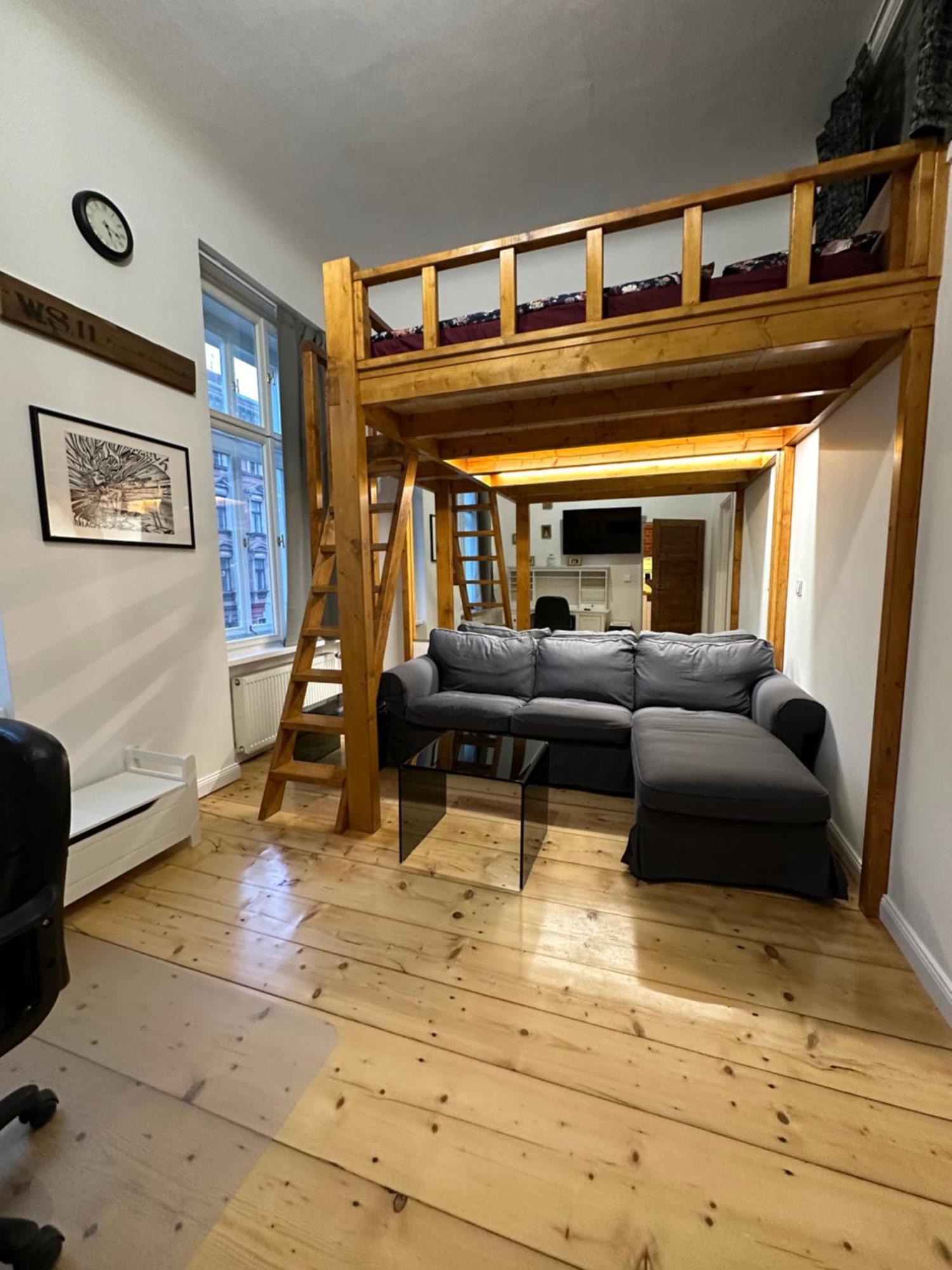 Cozy New Loft Apartment Praga Exterior foto
